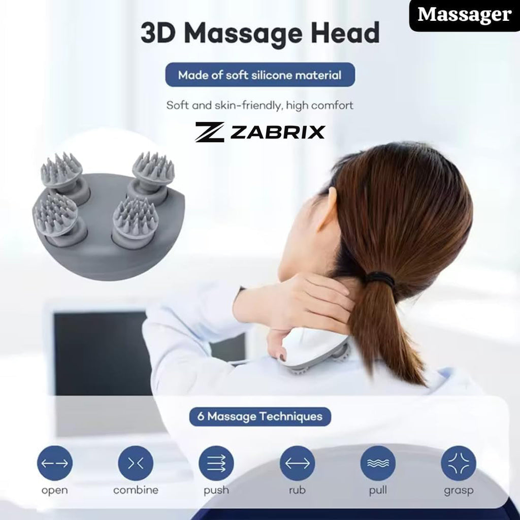 Rechargeable Electric Head & Scalp Massager
