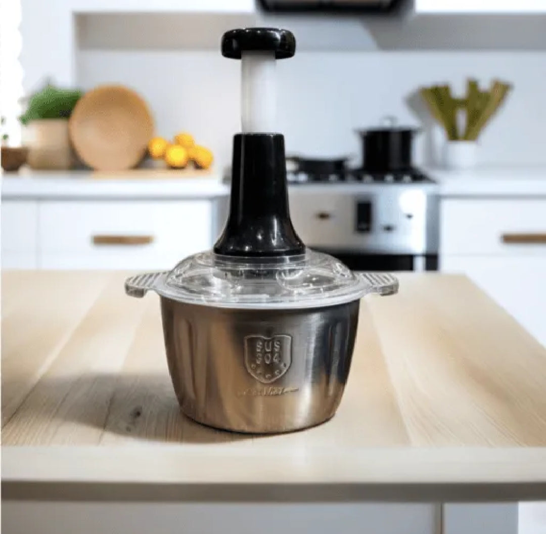 2L Heavy-Duty Stainless Steel Manual Chopper