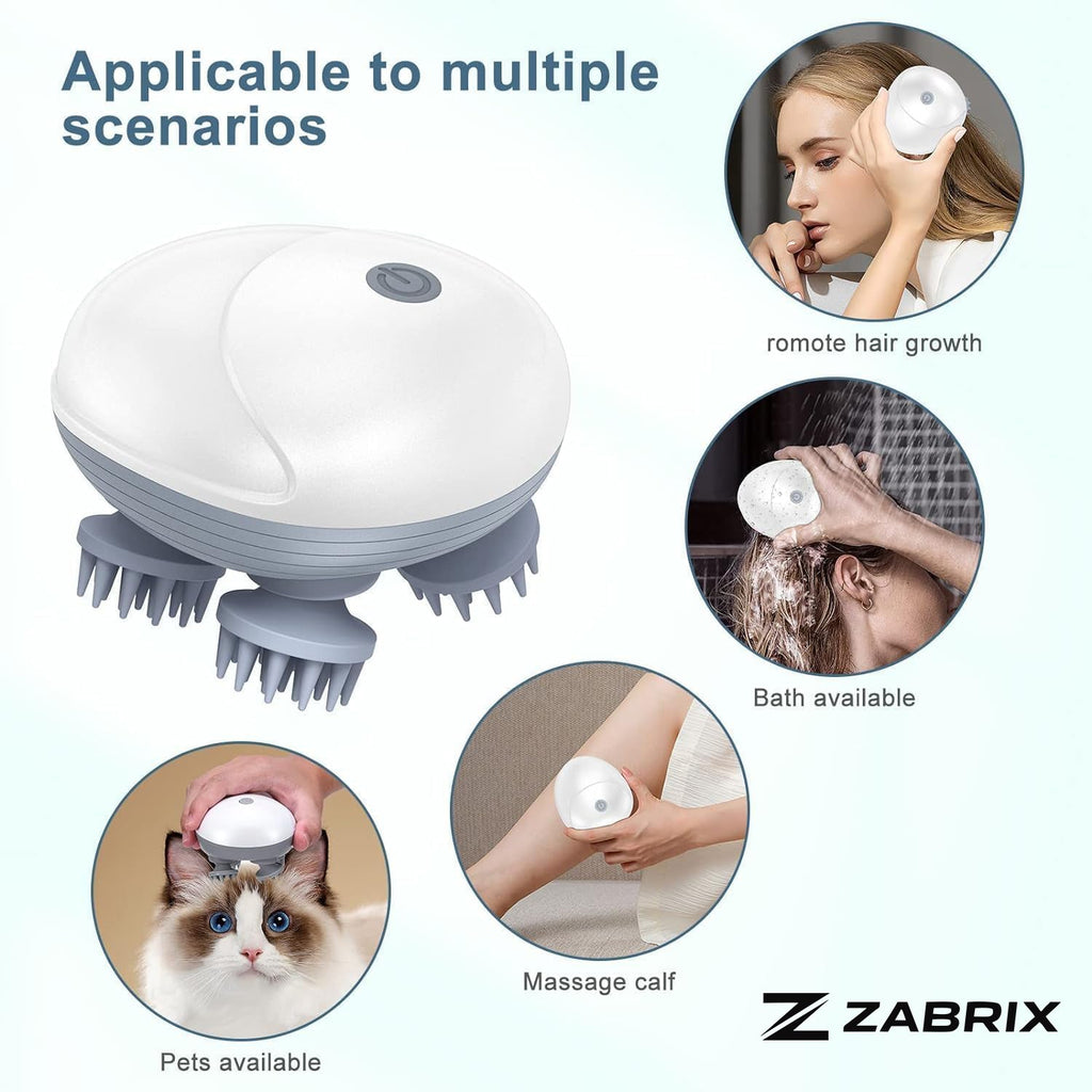 Rechargeable Electric Head & Scalp Massager