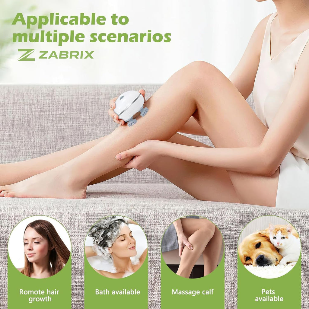 Rechargeable Electric Head & Scalp Massager