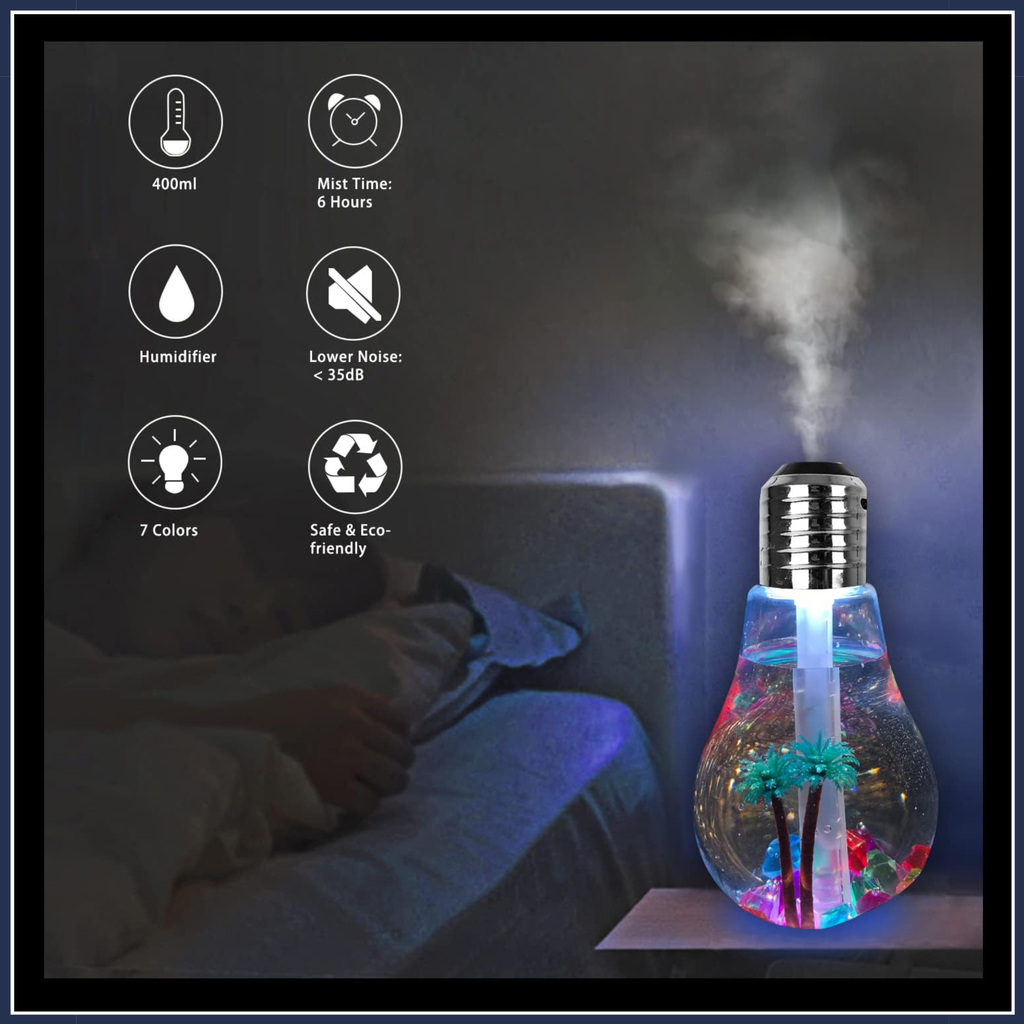 Bulb Humidifier Mist Sprayer