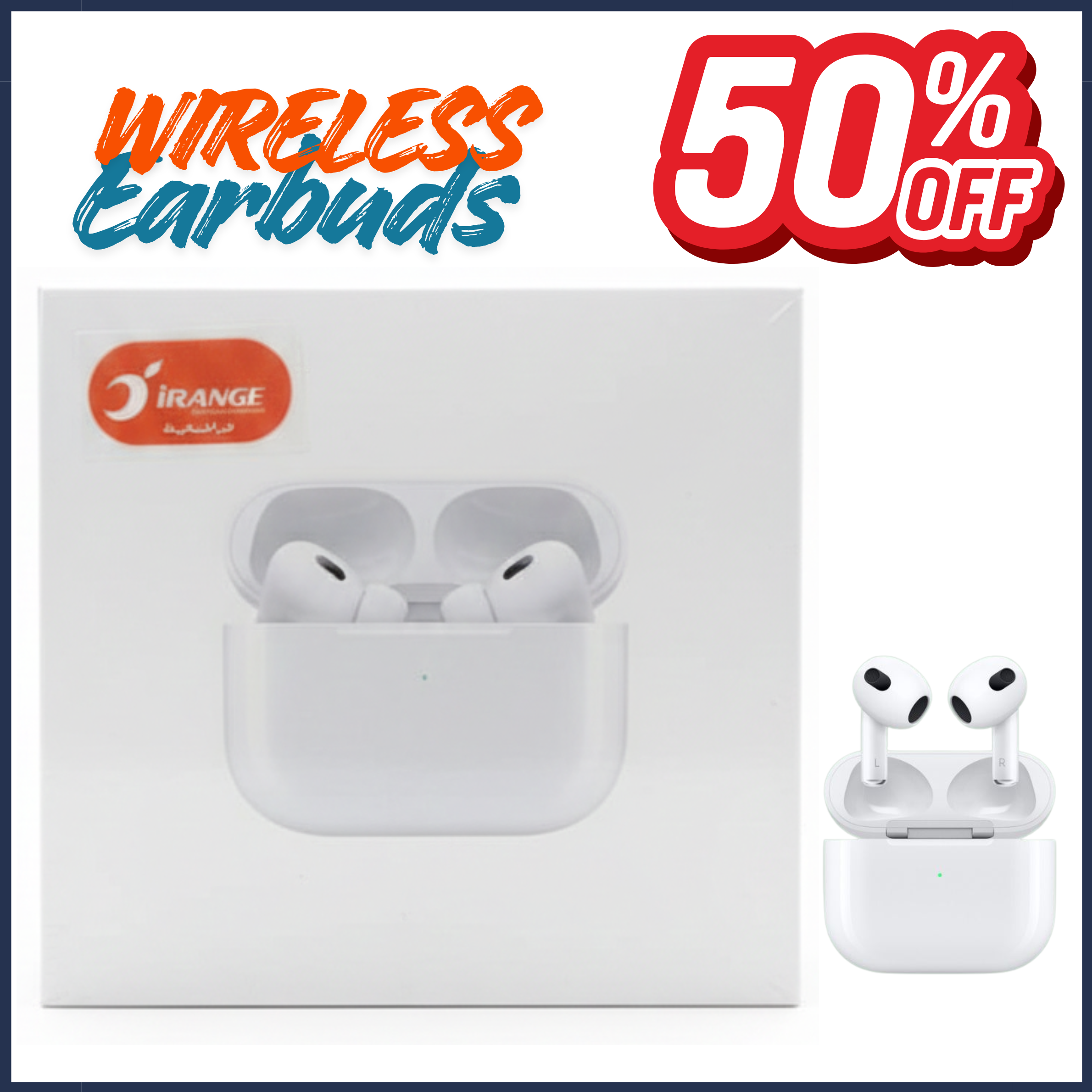 Rechargeable Wireless Earbuds